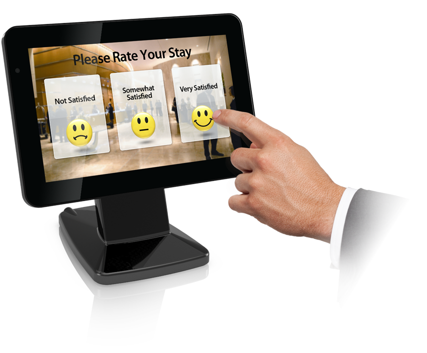 iDisplay Digital Concierge Pantalla tactil