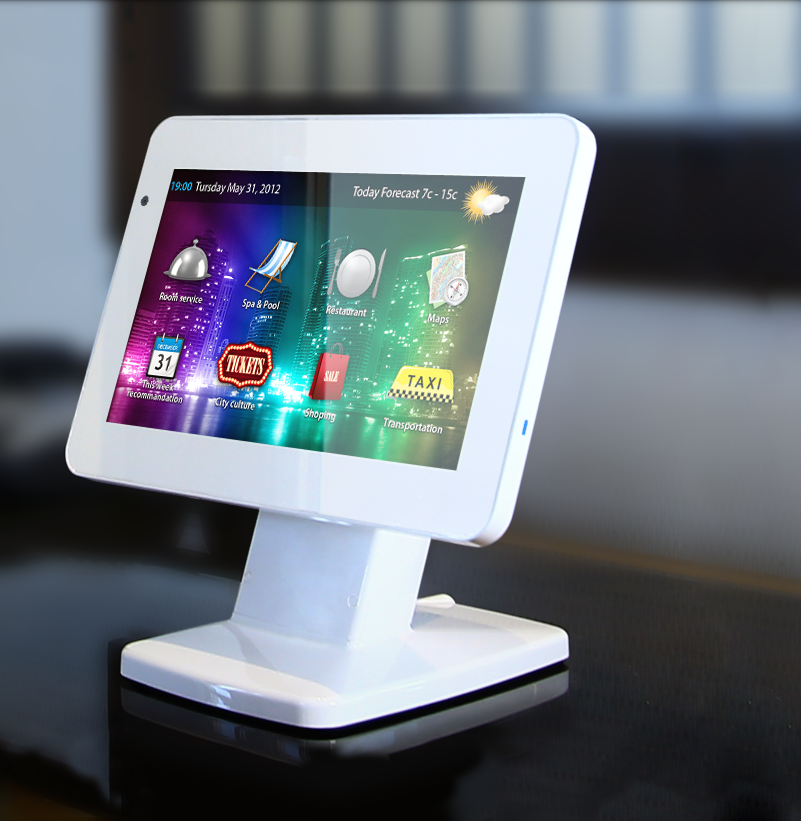 iDisplay Digital Concierge uso comercial